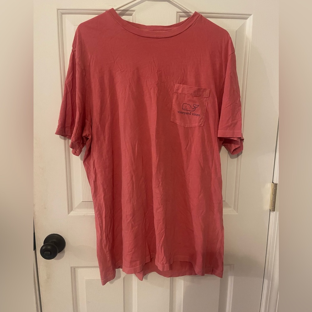 Vineyard Vines Pink Short Sleeve Tee